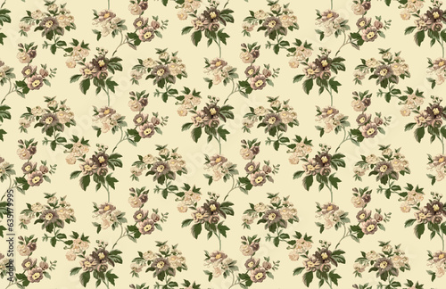 Digital And Textile Design Pattern