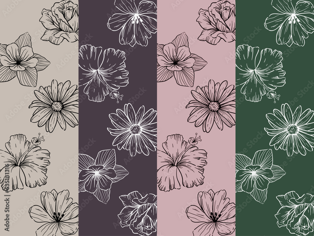 Digital And Textile Design Pattern Digital And Textile Design Pattern