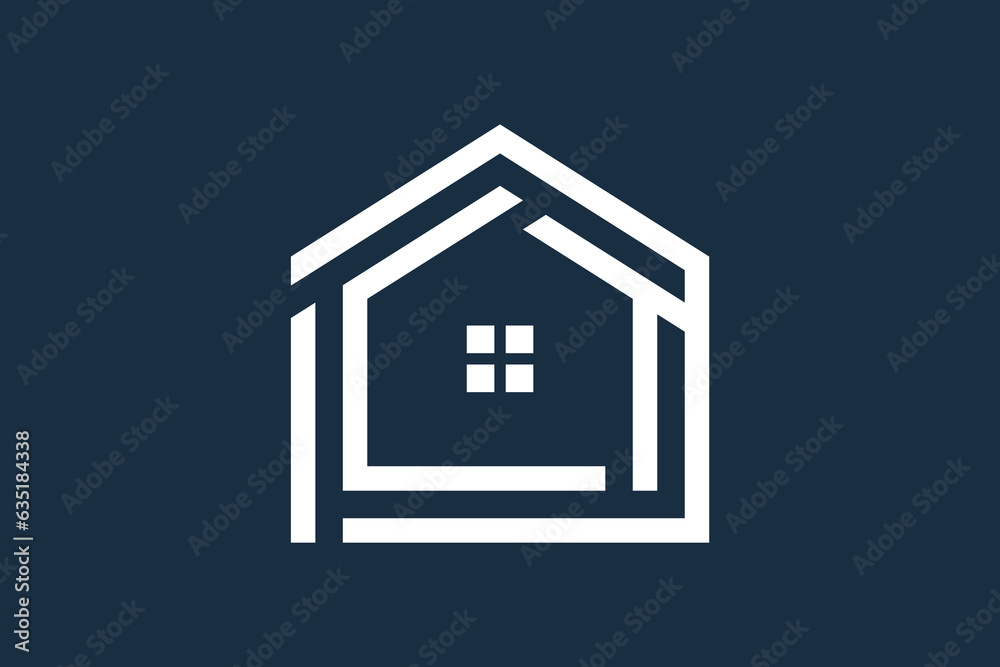 House logo vector with unique concept Premium Vector House logo vector with unique concept Premium Vector