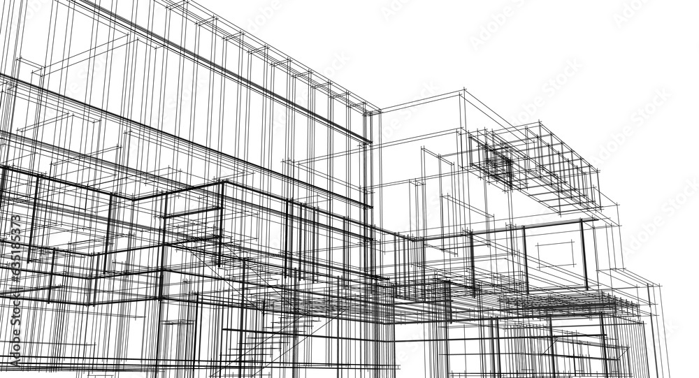 sketch of building sketch of building