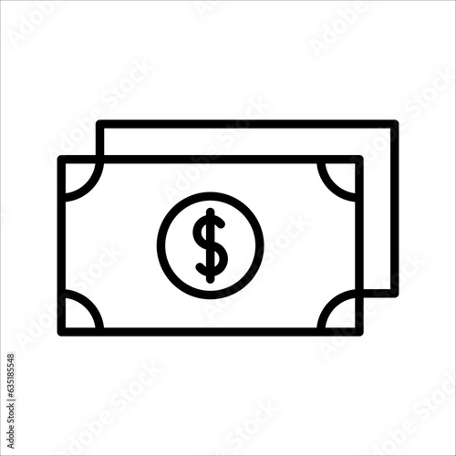 Wallpaper Mural Cash icon in trendy flat style isolated on white background. Money symbol for your website design, logo, app, UI. Vector illustration, EPS10. Torontodigital.ca