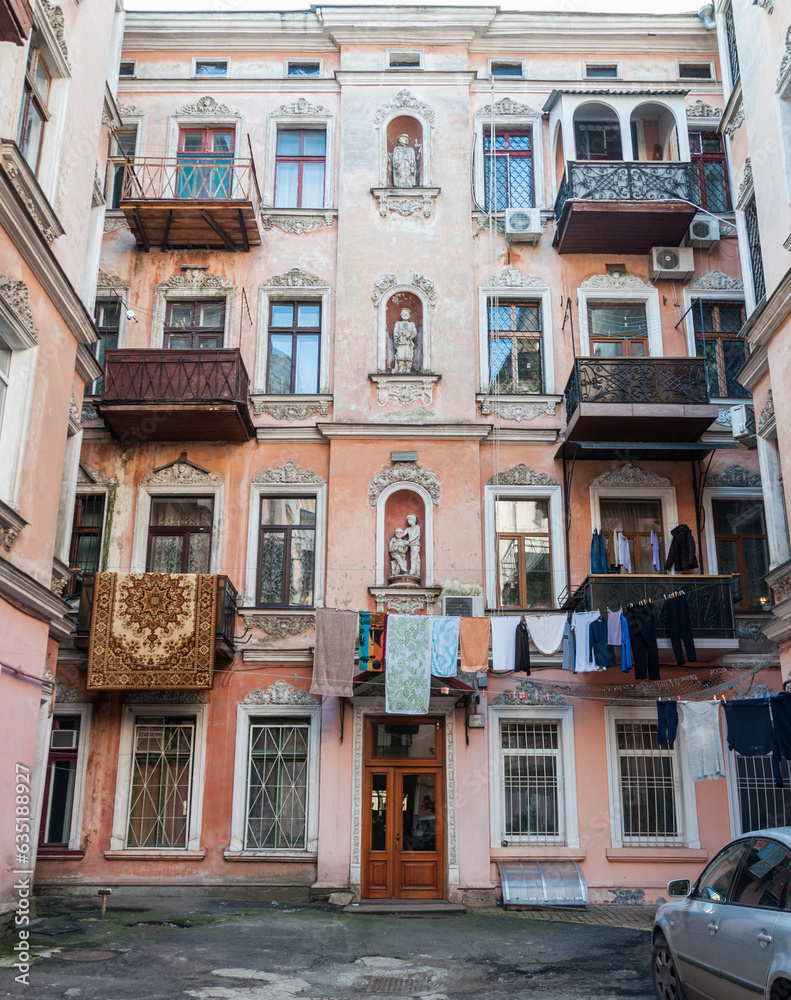 Walking through the streets of Odessa you can see a lot of interesting architecture. 