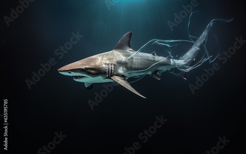 Great White Shark Close up Shot © alexxndr