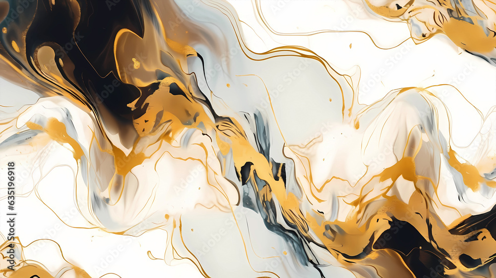 Hand-painted cartoon beautiful abstract artistic illustration background material
