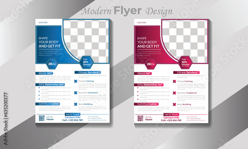 vector poster flyer pamphlet brochure cover design, design flyer business template.