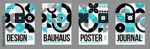 Abstract geometric posters ...
