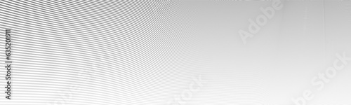 Linear abstract background, vector design 3D lines in perspective, curve and wave lines in motion, smooth and soft backdrop.