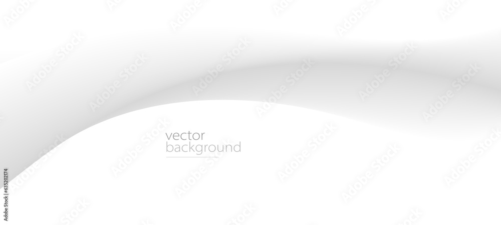 Smooth flow of wavy shape with gradient vector abstract background ...