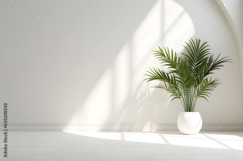 Luxury white clean interior room Luxury white clean interior room