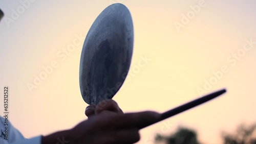 Encargado de Jima en campo de agave