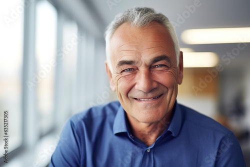 business businessman office mature active vitality meeting man portrait elderly corporate manager smiling happiness professional executive generative ai