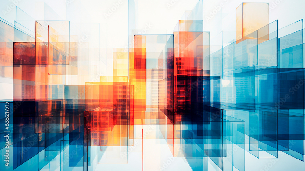 polyonal mesh structure. modern technology background.