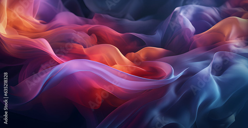 A Beautiful Swirling Colorful Background