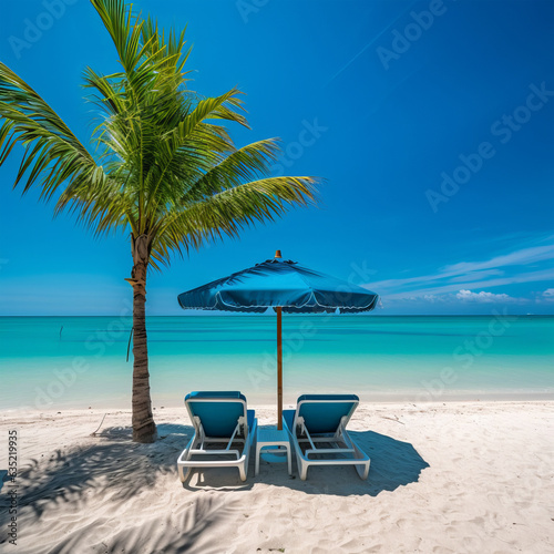 tropical holiday beach vacation postcard photograph - a beautiful paradise