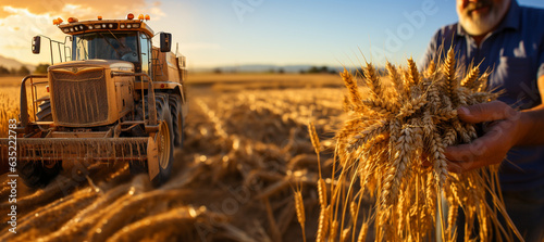 Obraz na plátne Grain deal web banner