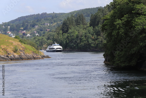 fjord autour de Bergen, Norvège