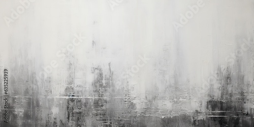 AI Generated. AI Generative. Black grey white minimal abstract geometric strokes ink brush water color oil draw paint decoration background. Graphic Art