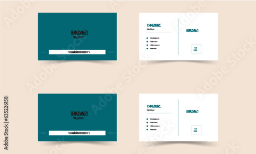 Business Card Design For Adobe Stock
