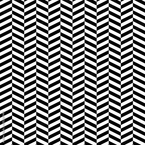 Herringbone motif. Zigzag weaving lines. Jagged strokes. Seamless surface pattern design with parallelogram blocks ornament. Mosaic parquet wallpaper. Digital paper, page fills, textile print. Vector