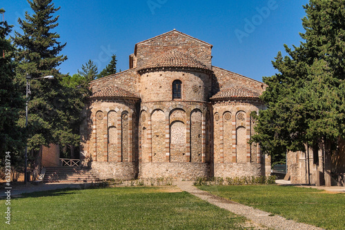 Tableau sur toile Byzantine Church Rossano Santa Maria del Patire in Calabria region, Italy