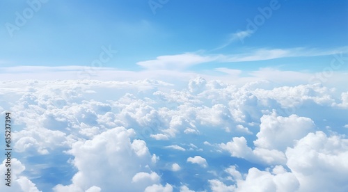 sky with clouds, sky and clouds, scenic view of clouds in the sky © Gegham