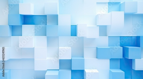 background background blue and white, in the style of cubo-futurism