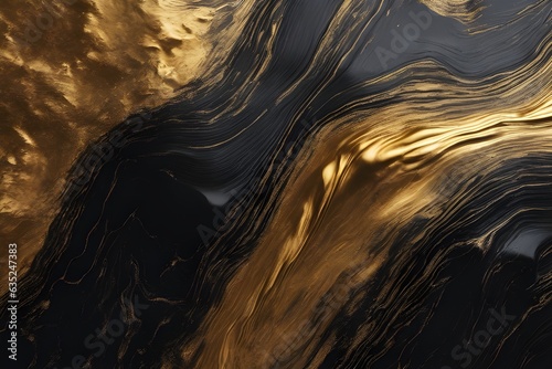 black gold texture, generative ai