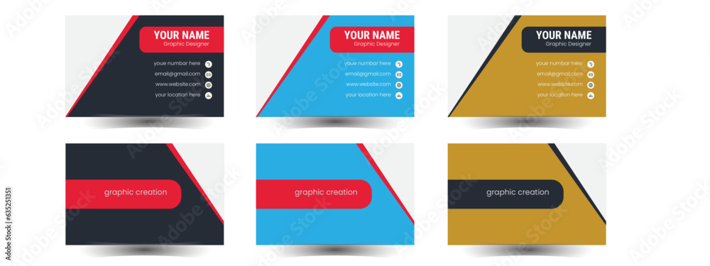 business card for any kind of business etc