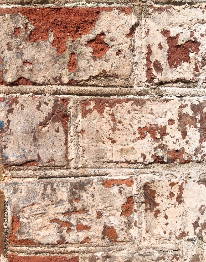 Old rough brick walls texture background architecture Old rough brick walls texture background architecture