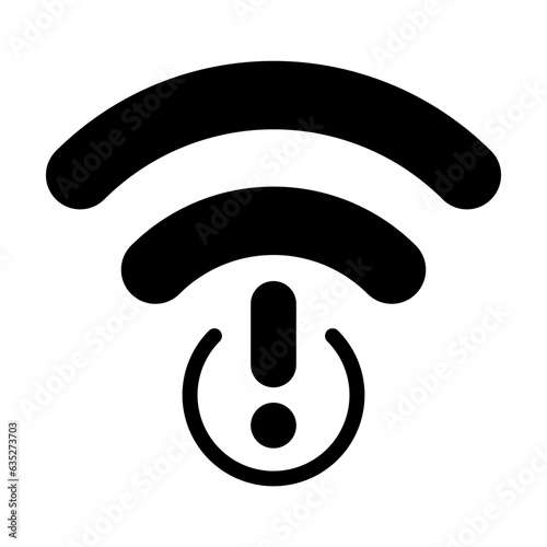 disconnect icon, glyph icon style