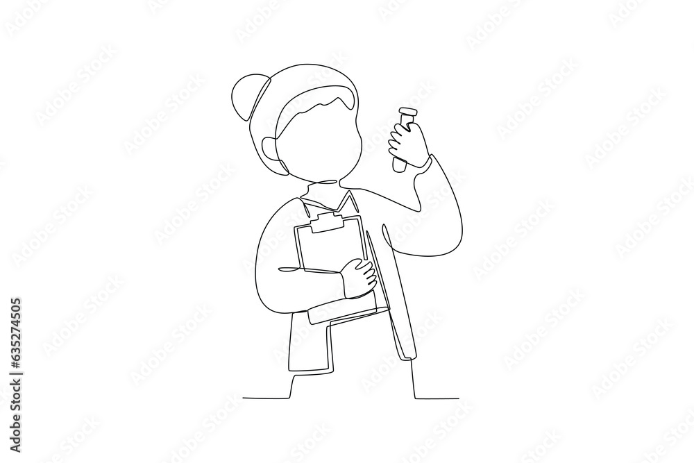 Continuous one line drawing Happy Teacher's day Vector art for congratulation cards, banners and flyers. International teacher's day concept. Doodle vector illustration.