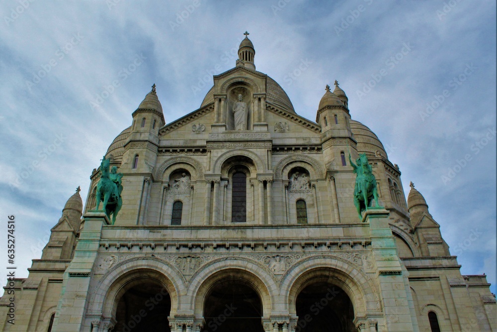 The Basilica of Sacré Coeur de Montmartre, Paris, France