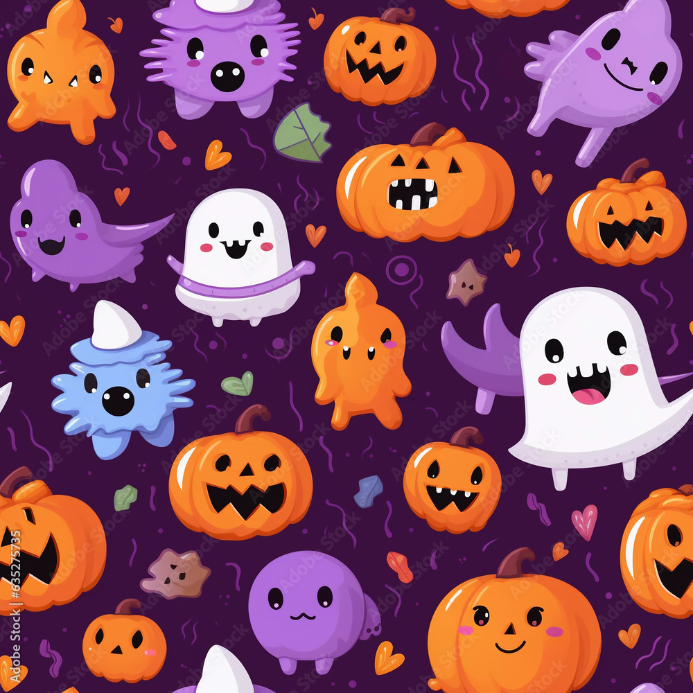 halloween seamless background halloween seamless background