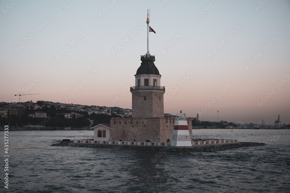 Maiden's Tower in Istanbul, Turkey Maiden's Tower in Istanbul, Turkey
