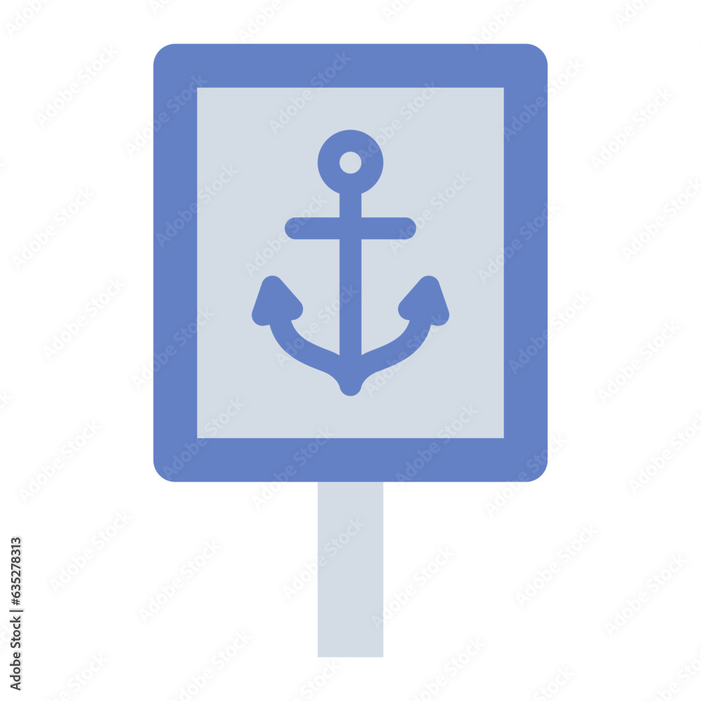Harbour Sign icon Harbour Sign icon