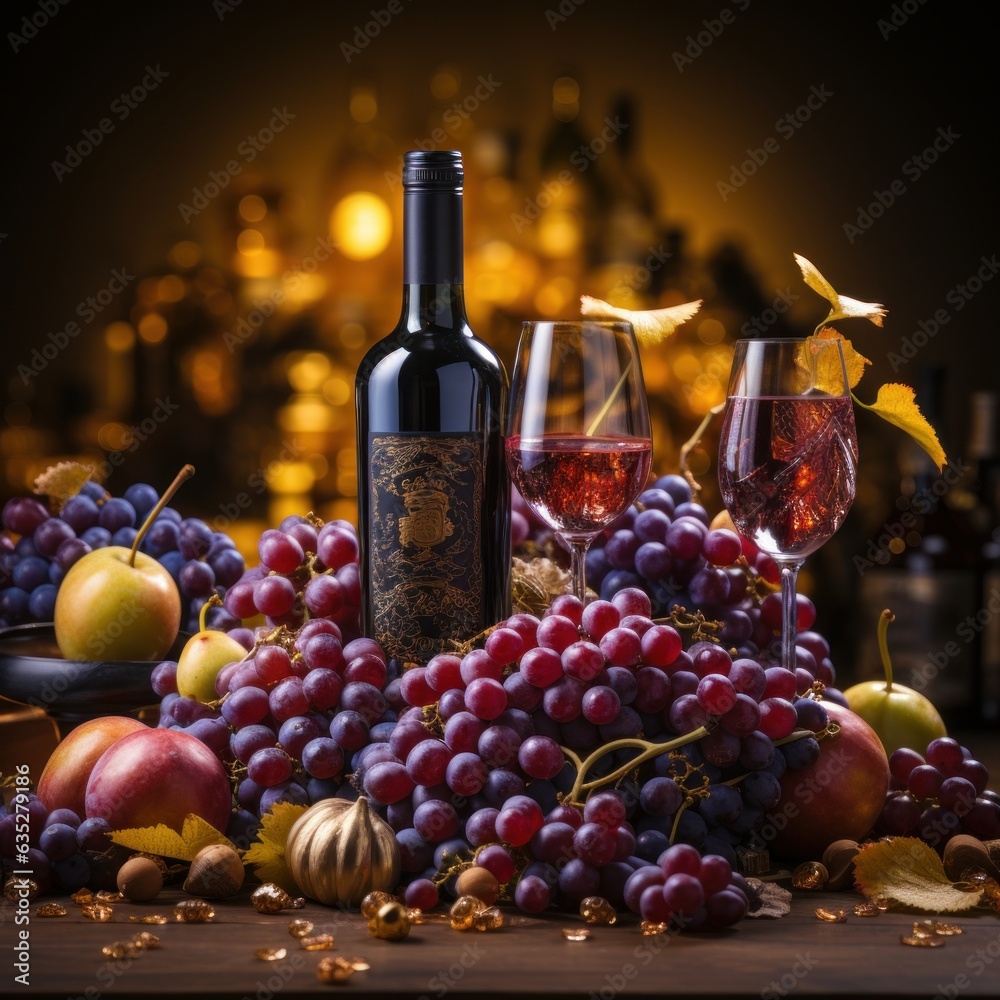 Obraz premium still life with grapes