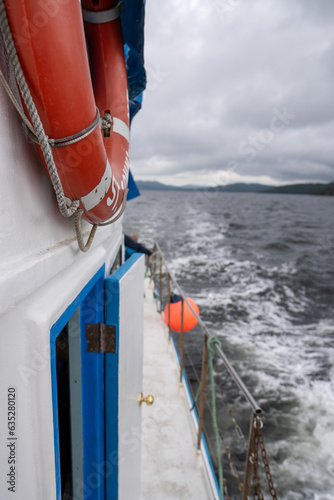 boat on the sea