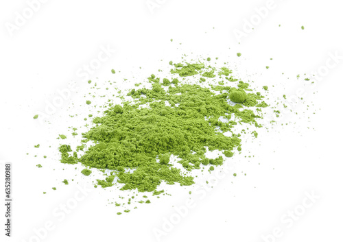 Green tea powder transparent png