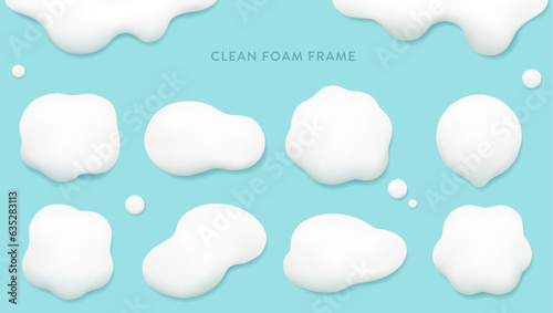 Foto clean foam frame