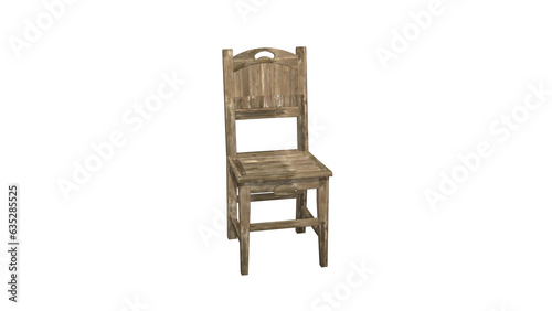 Fototapeta Naklejka Na Ścianę i Meble -  old wooden chair
