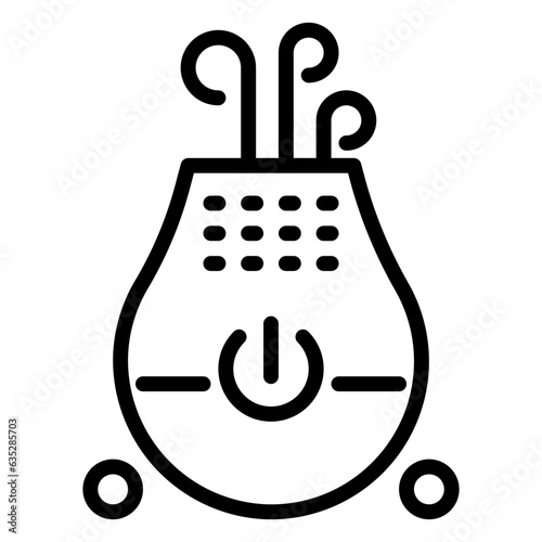 Humidifier icon, line icon style