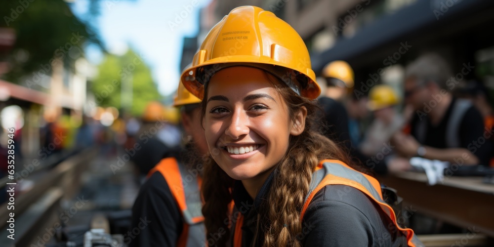 worker in a site worker in a site