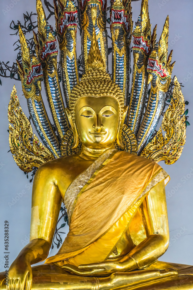 Golden Buddha Sala Karn Parien Wat Pho Bangkok Thailand