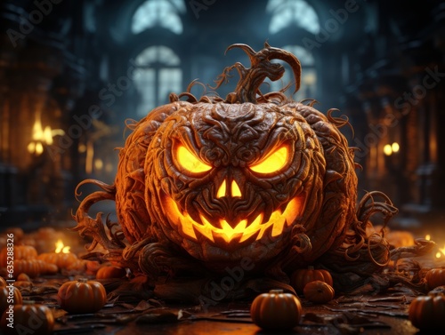 halloween pumpkin © Kanchana