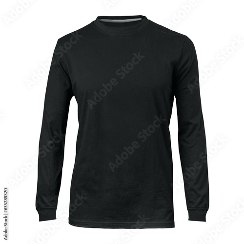 black long sleeve t-shirt