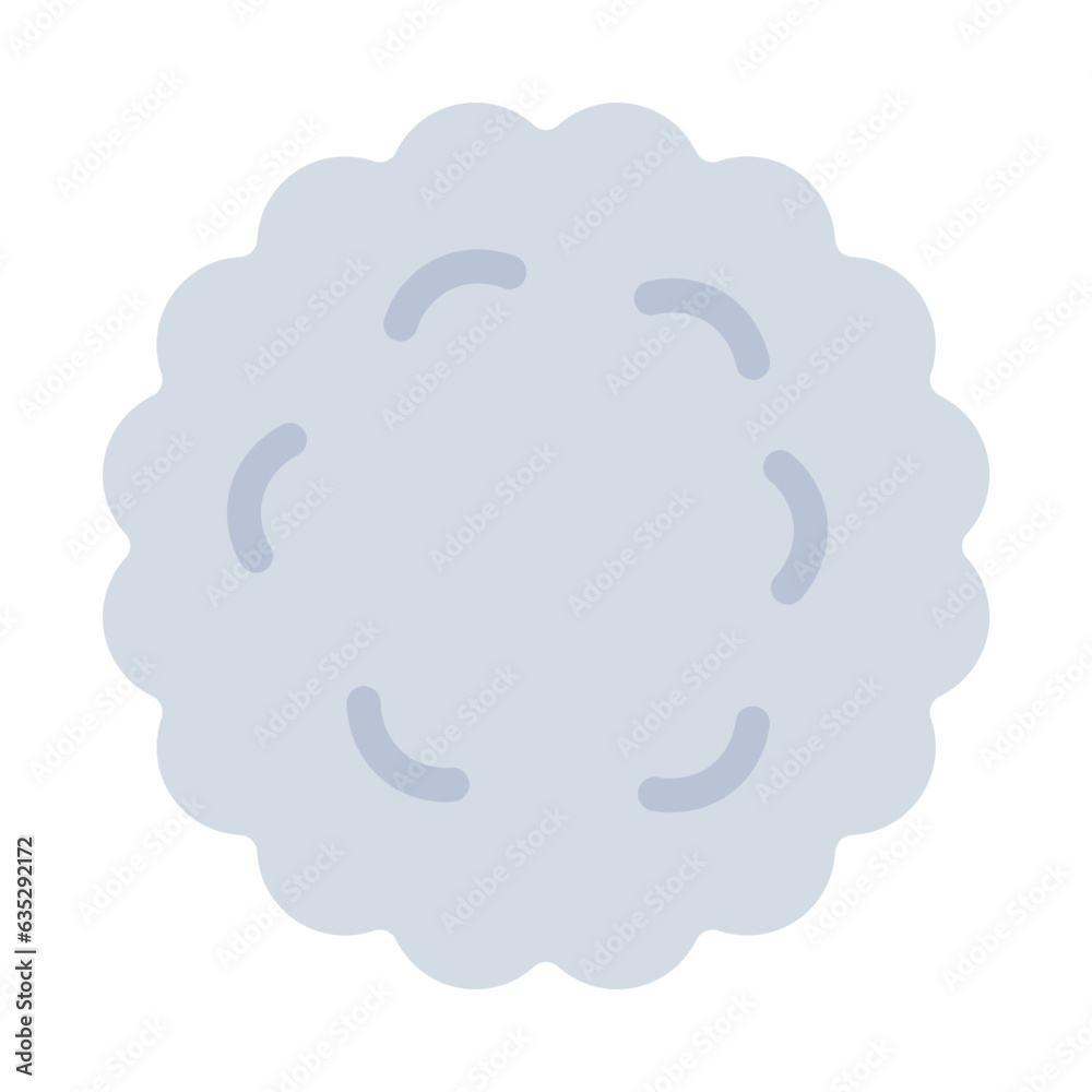 Wool fabric material icon Wool fabric material icon