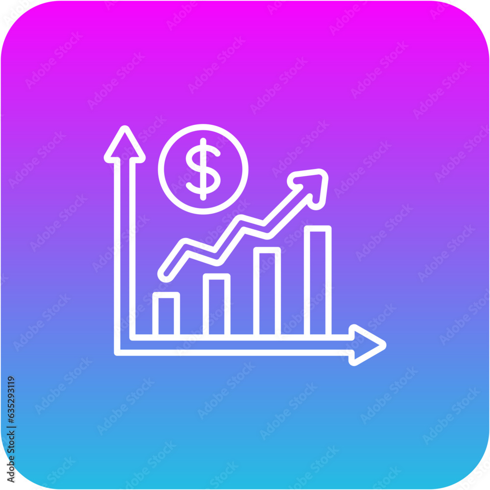 Profit Chart Icon Profit Chart Icon