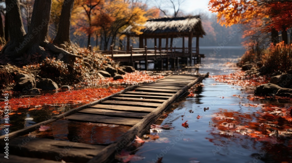 autumn in the park