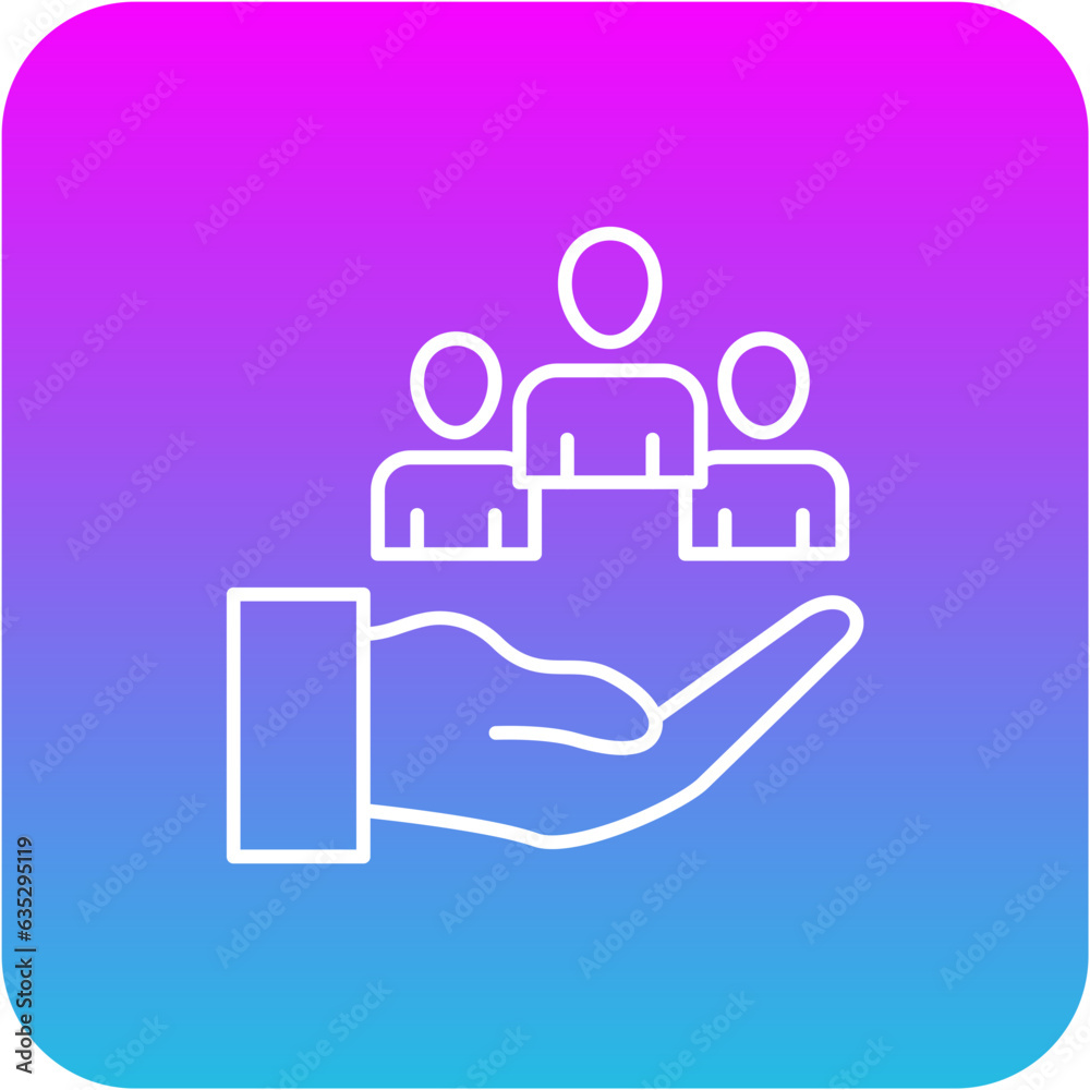 Human Resources Icon Human Resources Icon