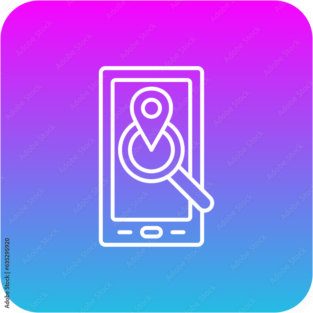Location Search Icon Location Search Icon
